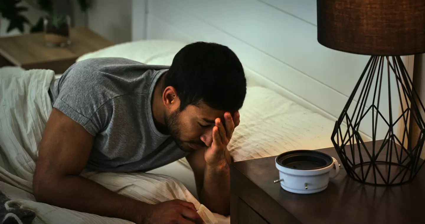 Sleep paralysis can last a few minutes (Getty Stock Photo)