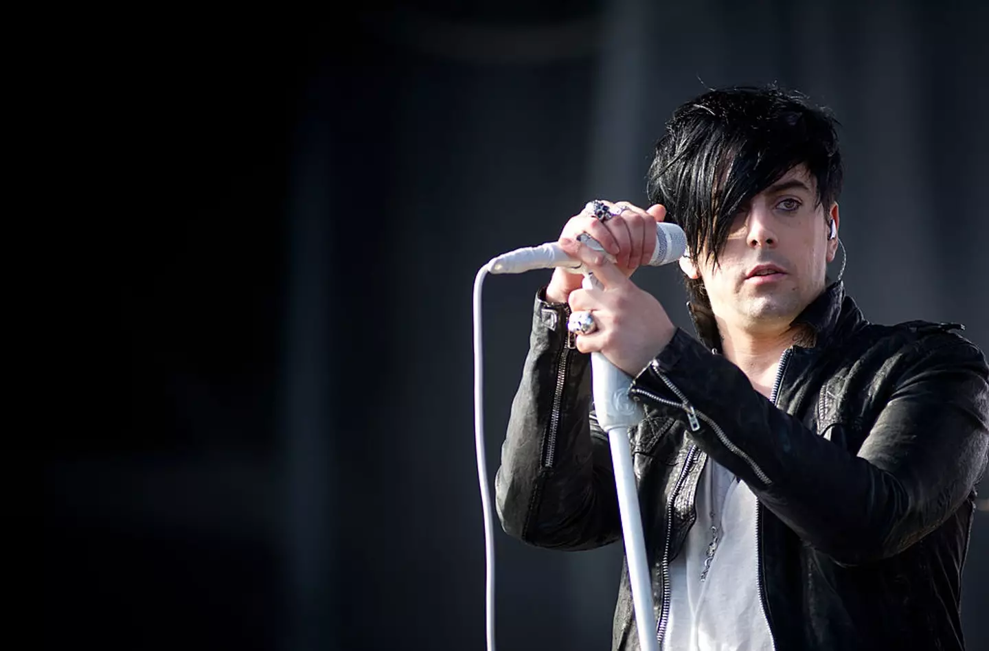 Disgraced rockstar Ian Watkins performing on stage with Lostprophets back in 2011 (Ian Gavan/Getty Images)