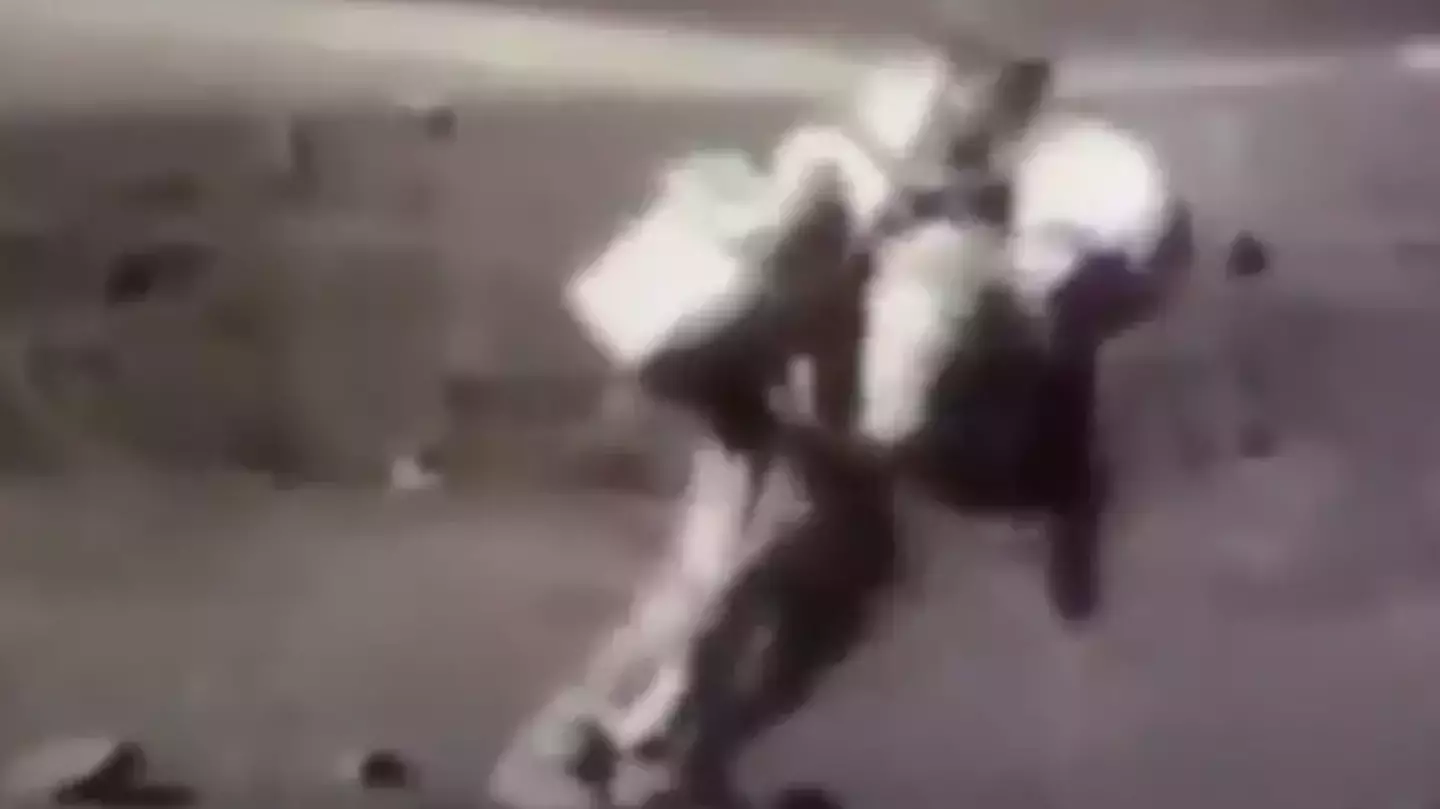 NASA's rarely seen moon walk footage has people questioning if any of it was real