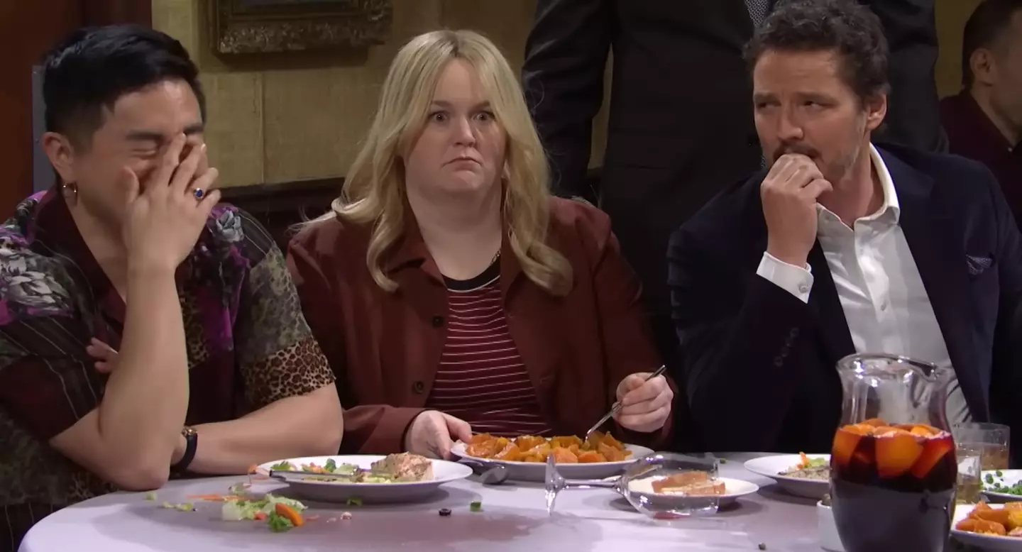 Pedro Pascal wasn't the only one losing it on SNL.