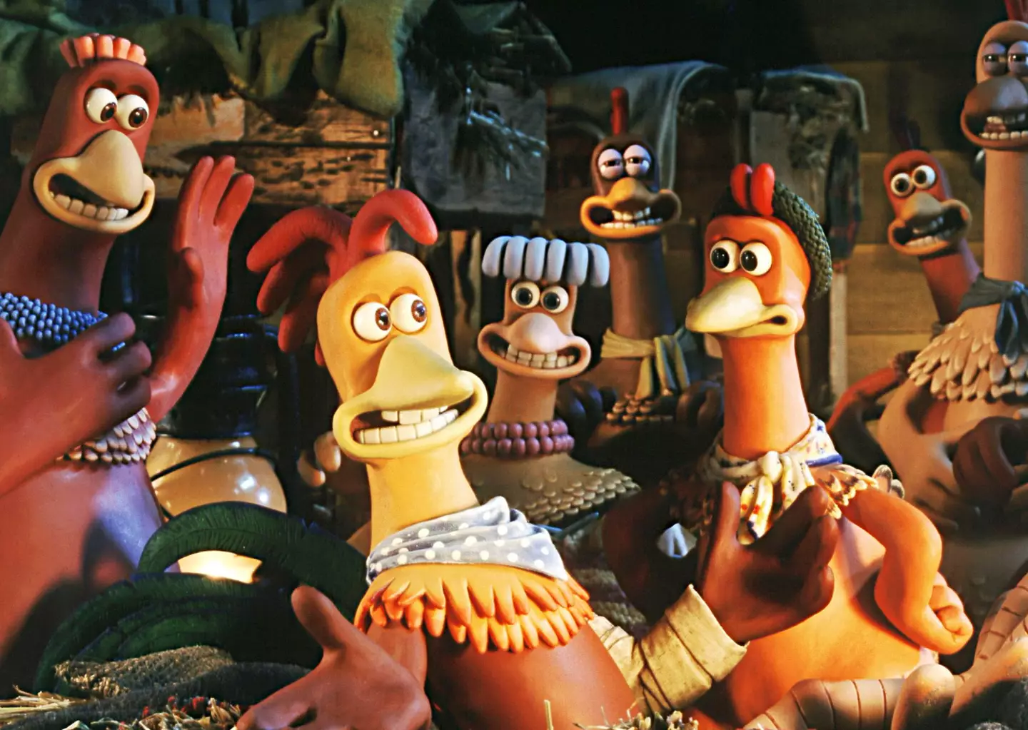 Chicken Run was released in 2000.