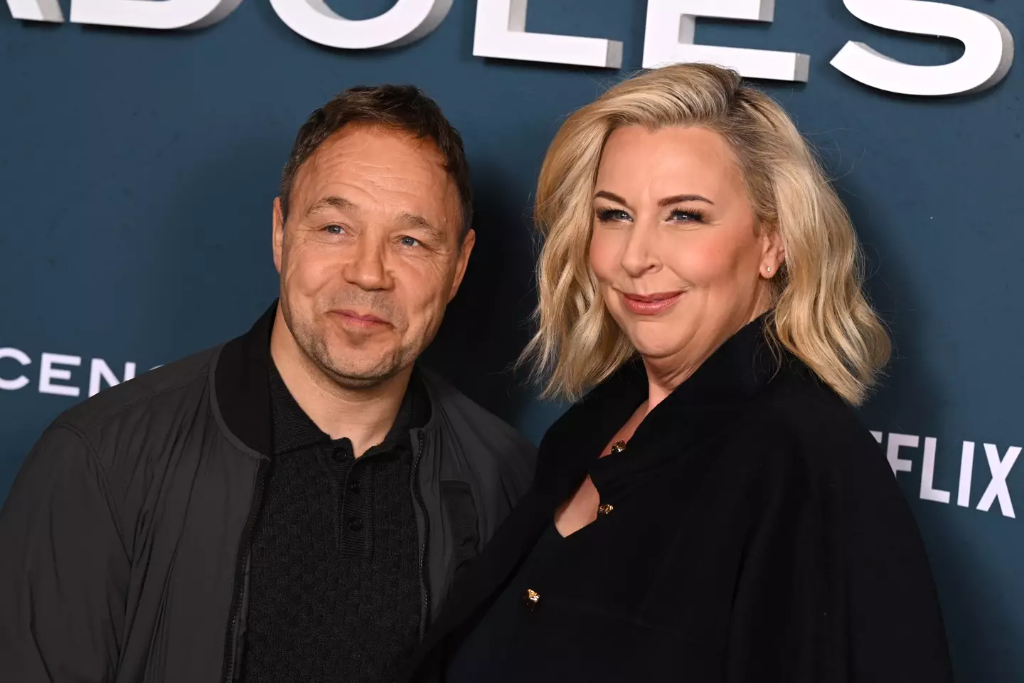 Stephen Graham and his wife Hannah Walters (Jeff Spicer/Getty Images)
