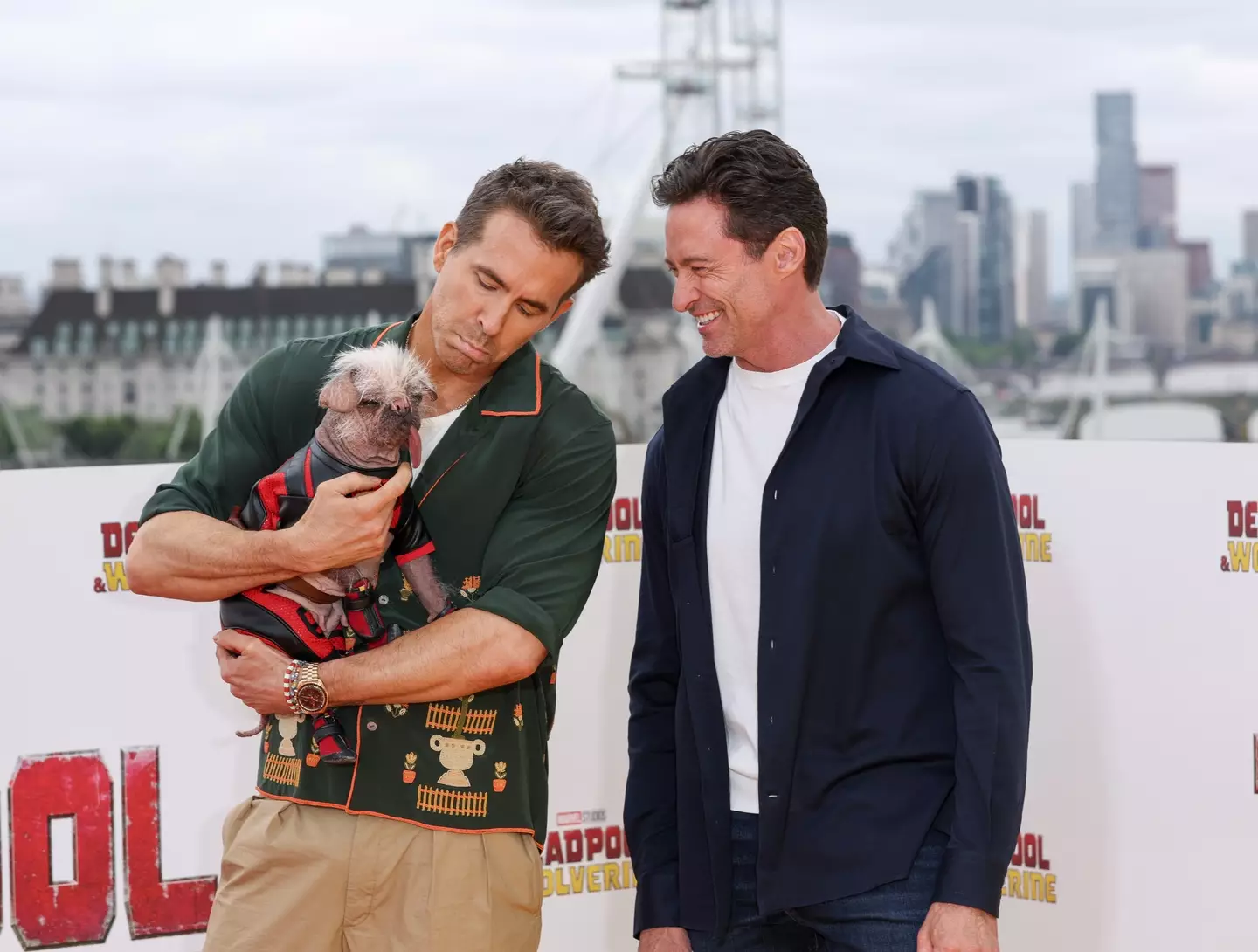 Hugh Jackman and Ryan Reynolds team up in the new Deadpool. (Mike Marsland/WireImage)