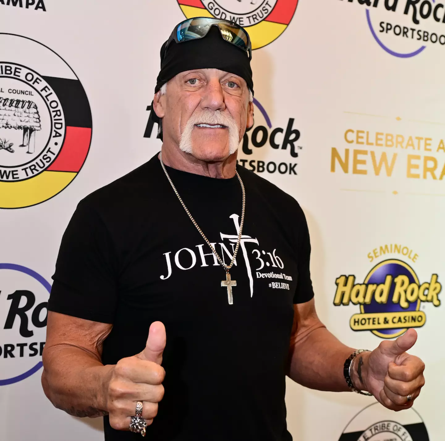 Hulk Hogan, his wife and a friend, were driving in Tampa, Florida, when they witnessed a car crash.