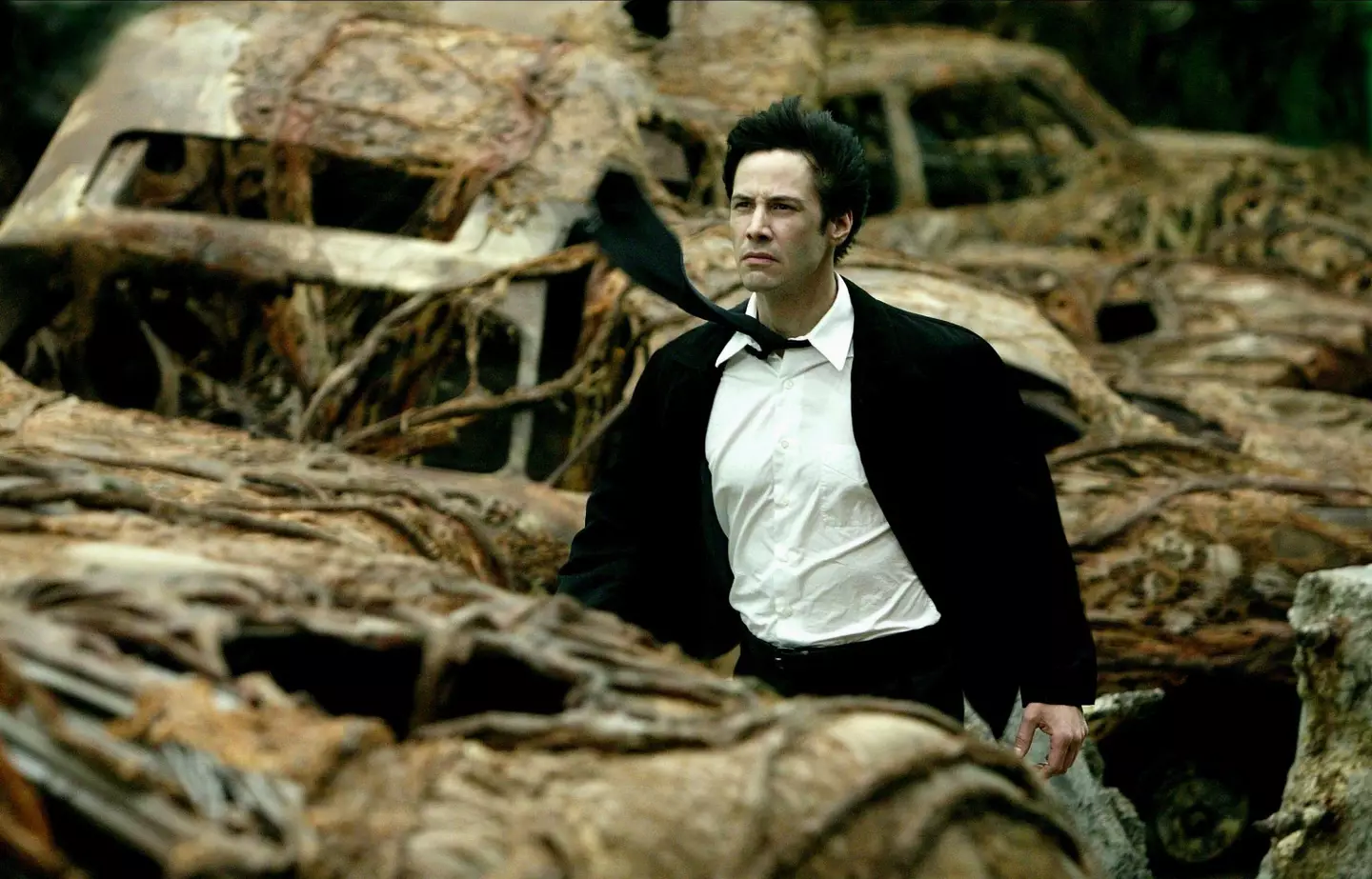 Keanu Reeves in the 2005 movie.