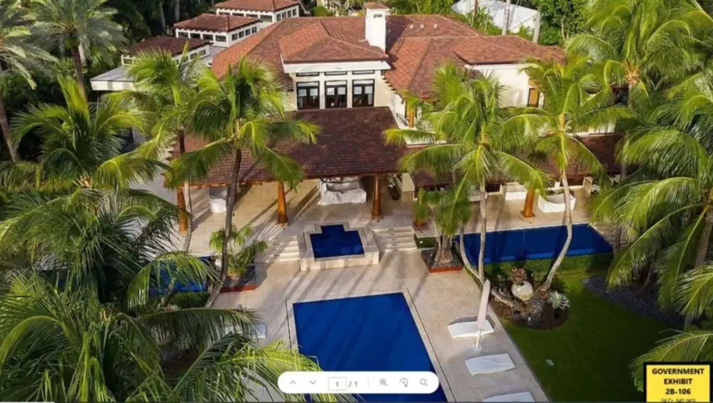 Combs' Miami Beach home was raided last year (US Federal Court)