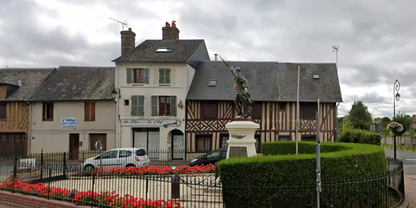Thiberville is home to less than 2,000 residents (Google Street View)