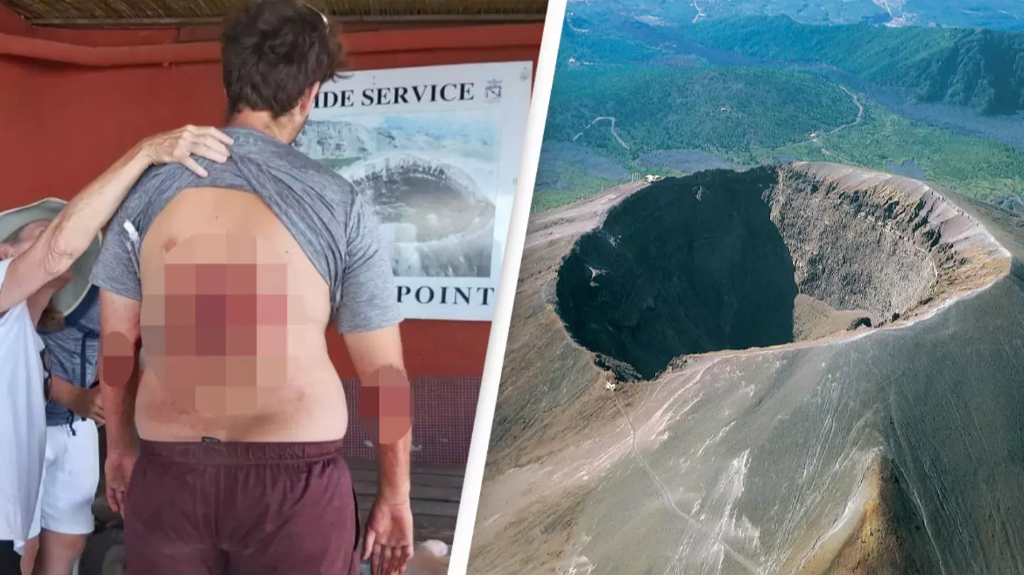 Tourist fell into Mount Vesuvius crater while taking selfie on forbidden route