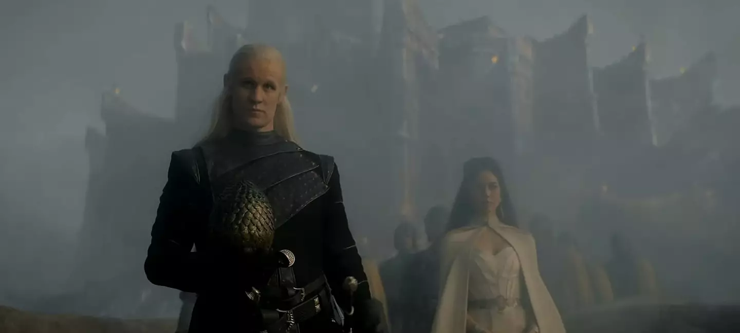 Matt Smith is playing Prince Daemon Targaryen.
