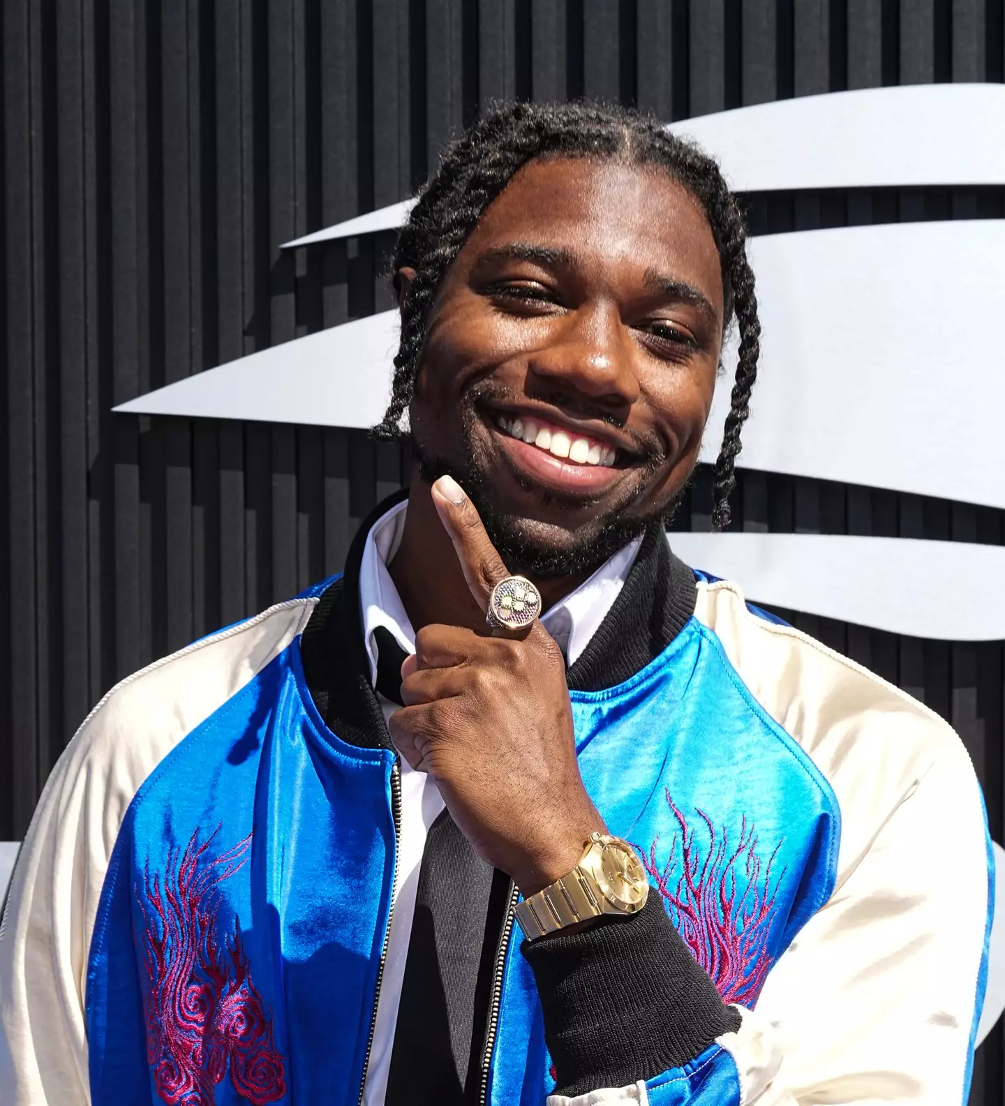 Noah Lyles said he's 'not here for gimmicks' three months before racing IShowSpeed (John Nacion/Getty Images)