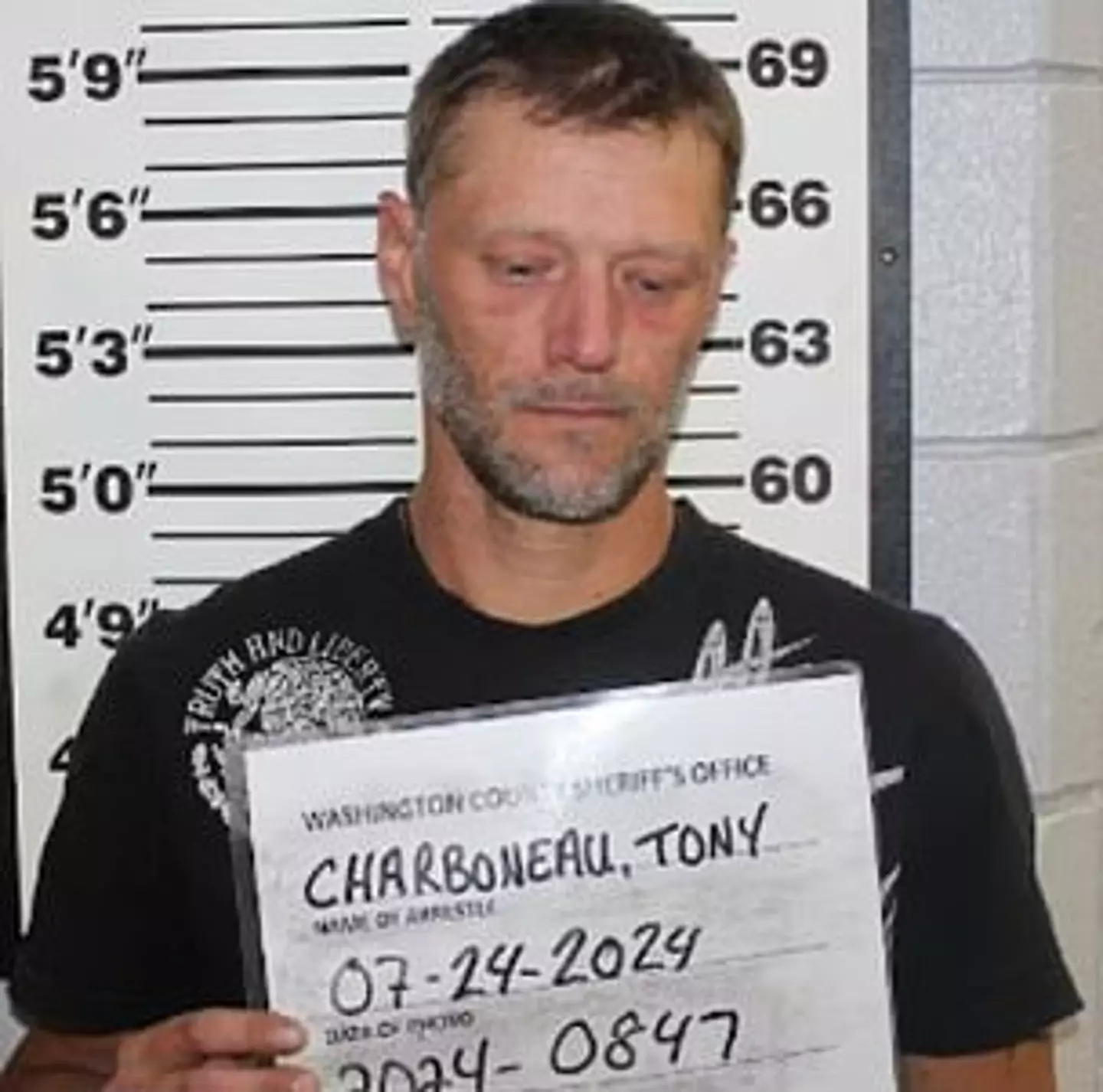 Charboneau has been accused of murdering his ex girlfriend. (WCSO)