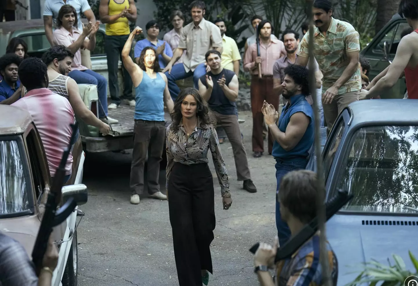 Creator Eric Newman and director Andrés Baiz had nothing but praise for Vergara for how she steals the show with her performance.