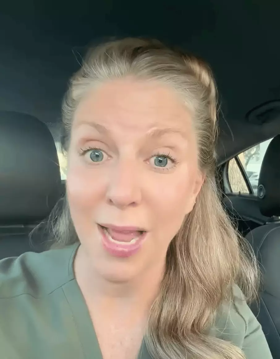 Julie McFadden said she was disappointed with her results (hospicenursejulie/Instagram)