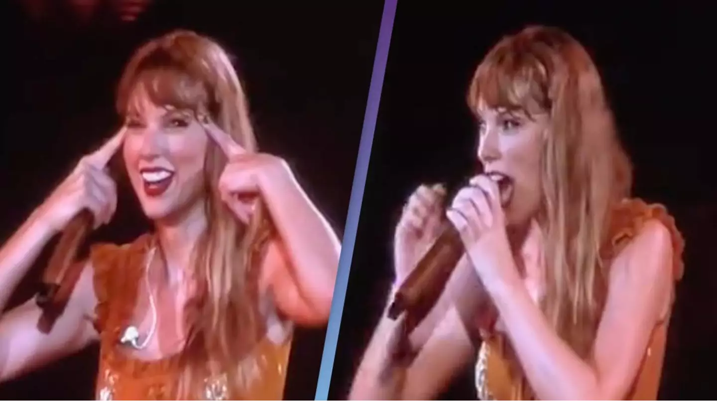 Taylor Swift gets emotional during 'abnormal' 8-minute standing ovation at Eras Tour