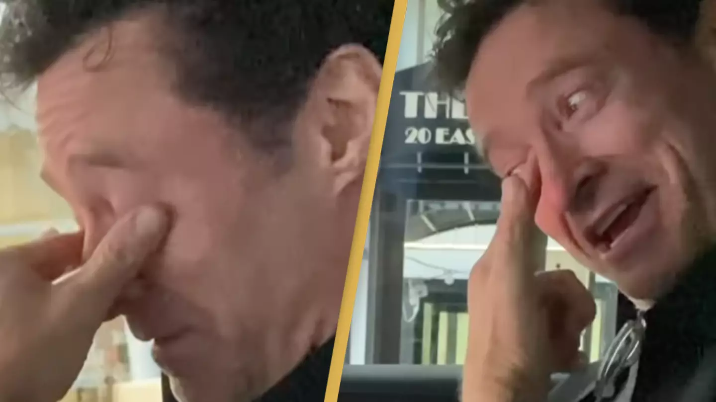 Hugh Jackman gets emotional as he hits major milestone since split from wife
