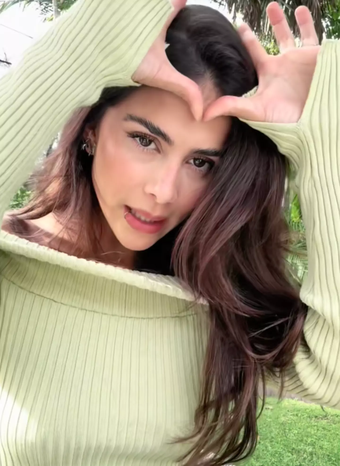 Singer Greeicy has opened up about her experience giving birth to her first child (TikTok/ @greeicybaila)