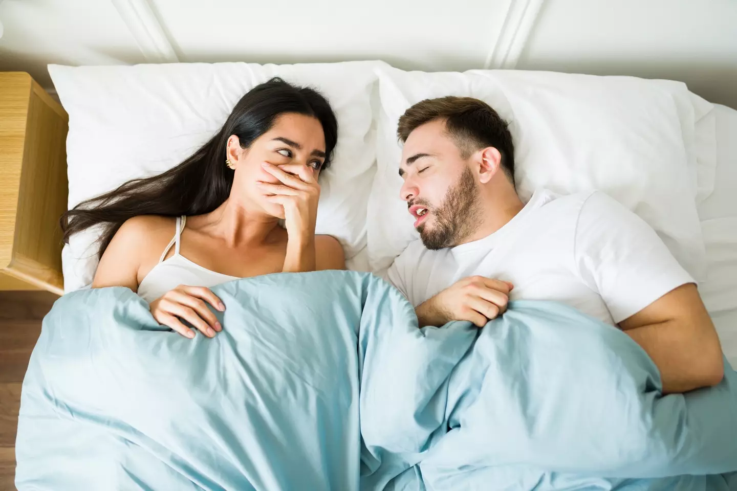 Morning breath can have a number of causes (Getty Stock Image)
