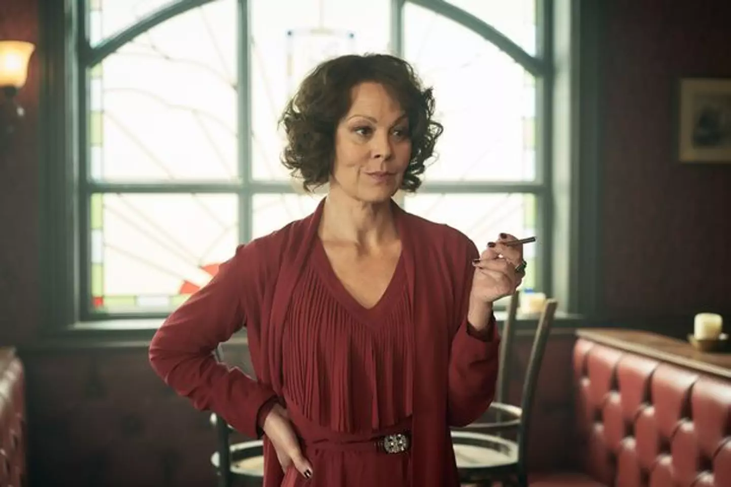 Helen McCrory in Peaky Blinders. (BBC)