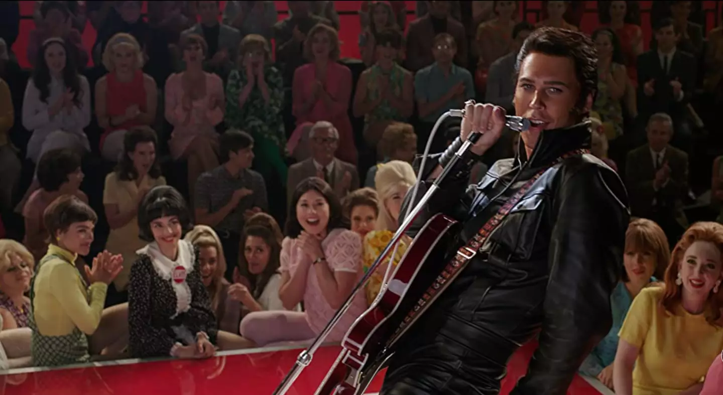 Austin Butler as Elvis in 2022 film 'Elvis'.