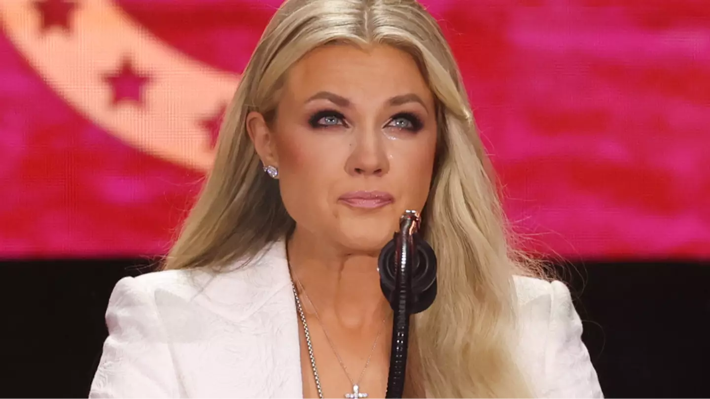 Erika Kirk hits back at judgement on the way she's grieved amid husband Charlie's death