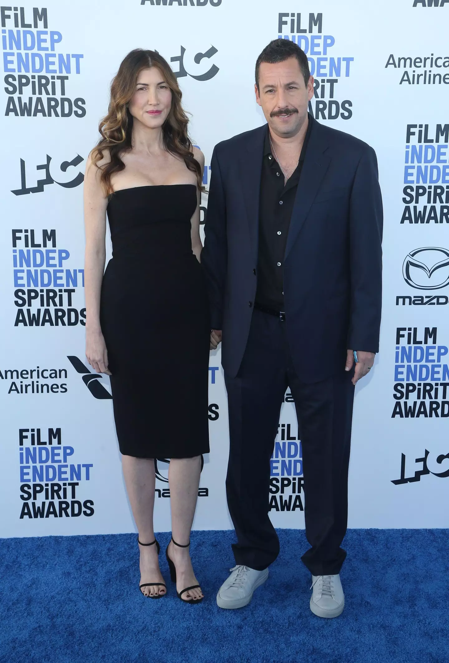 Sandler and his wife Jackie tied the knot more than 20 years ago after meeting on a movie set.