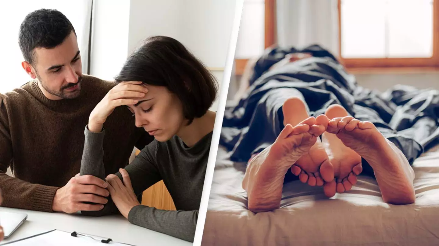 Doctor tells couple reason why they haven't gotten pregnant yet is because they're having sex the wrong way