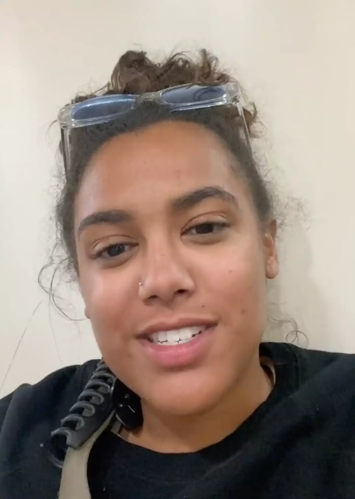 The TikToker revealed the group decided to just rent a bus and get to their destinations themselves (TikTok/ @alanahstory21)