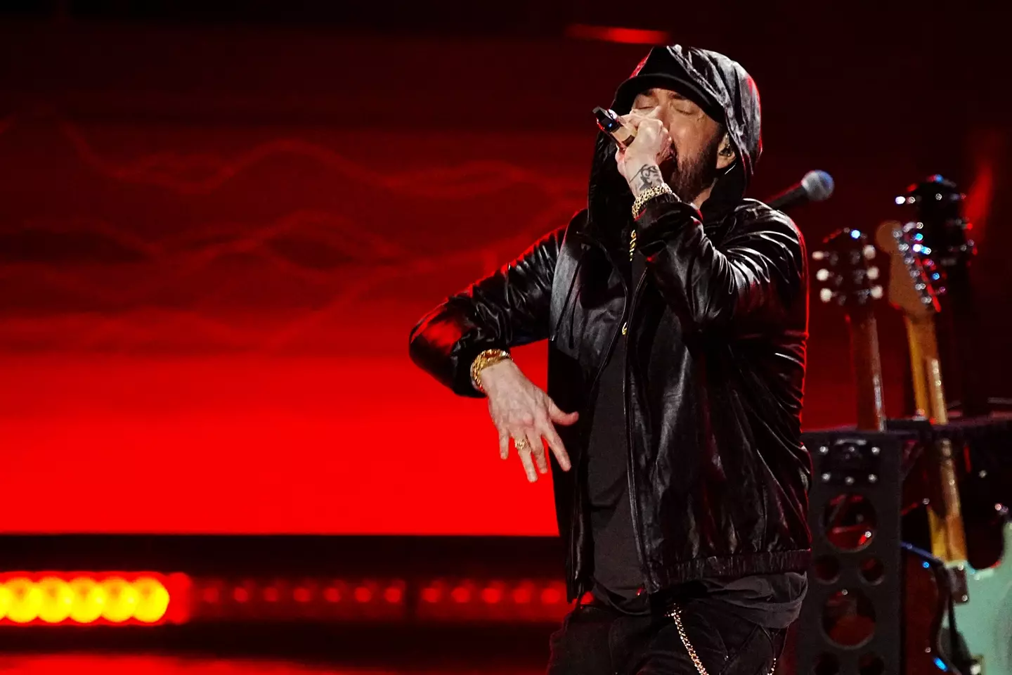 Eminem has admitted that one particular lyric went 'too far'.