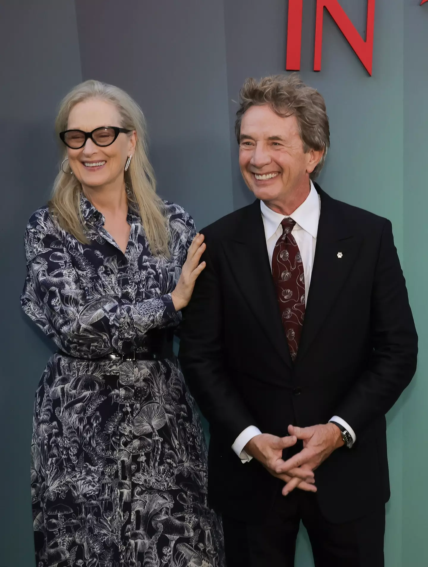 Meryl Streep and Martin Short are often seen cozying up to each other. (Kevin Winter/Getty Images)