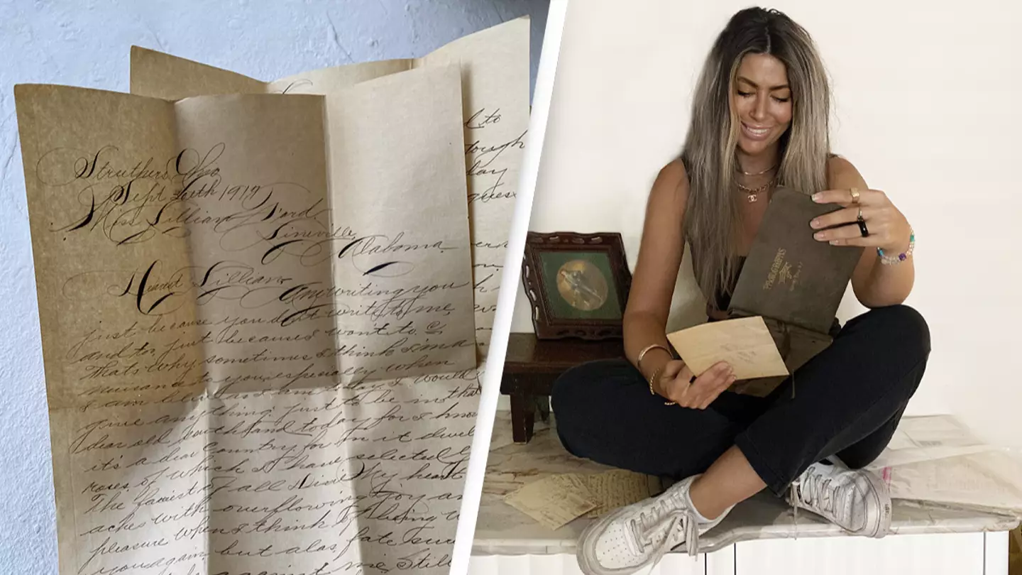 Woman Uncovers ‘Juicy’ Love Letter Sent From WW1 Soldier In 1917