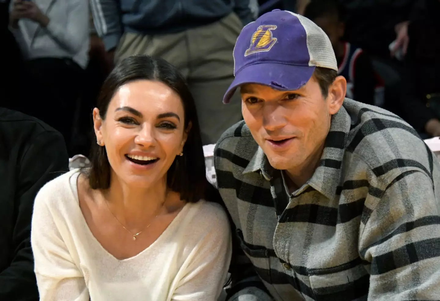 Celebrity couple Mila Kunis and Ashton Kutcher have both spoken publicly about not showering daily (Kevork Djansezian/Getty Images)