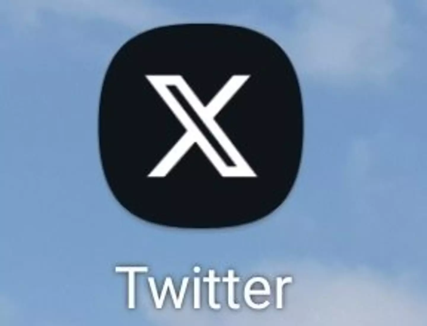 The Twitter app has now changed on phone screens.