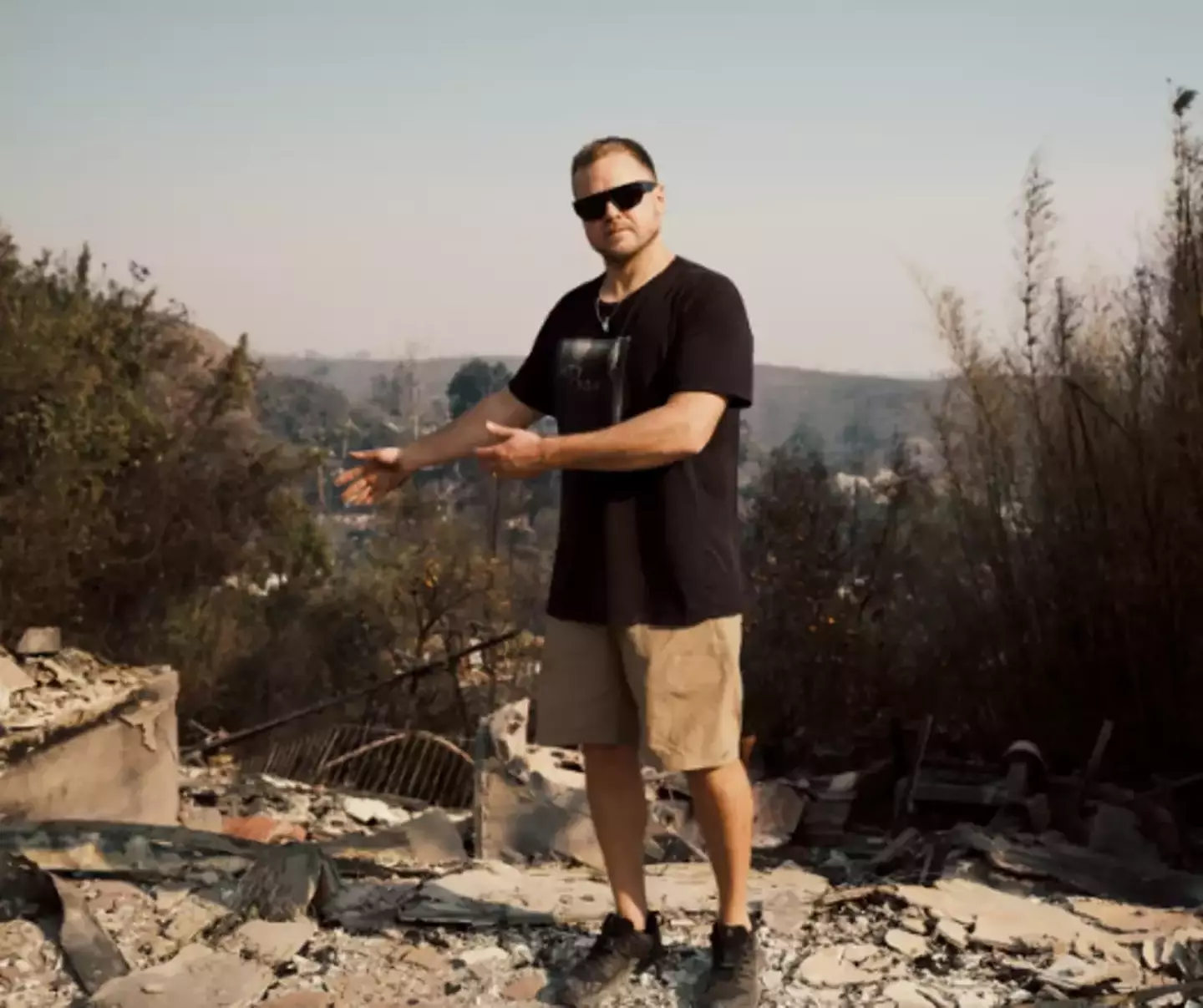 Pratt revealed their home was completely destroyed in the fires (TikTok/Spencerpratt)