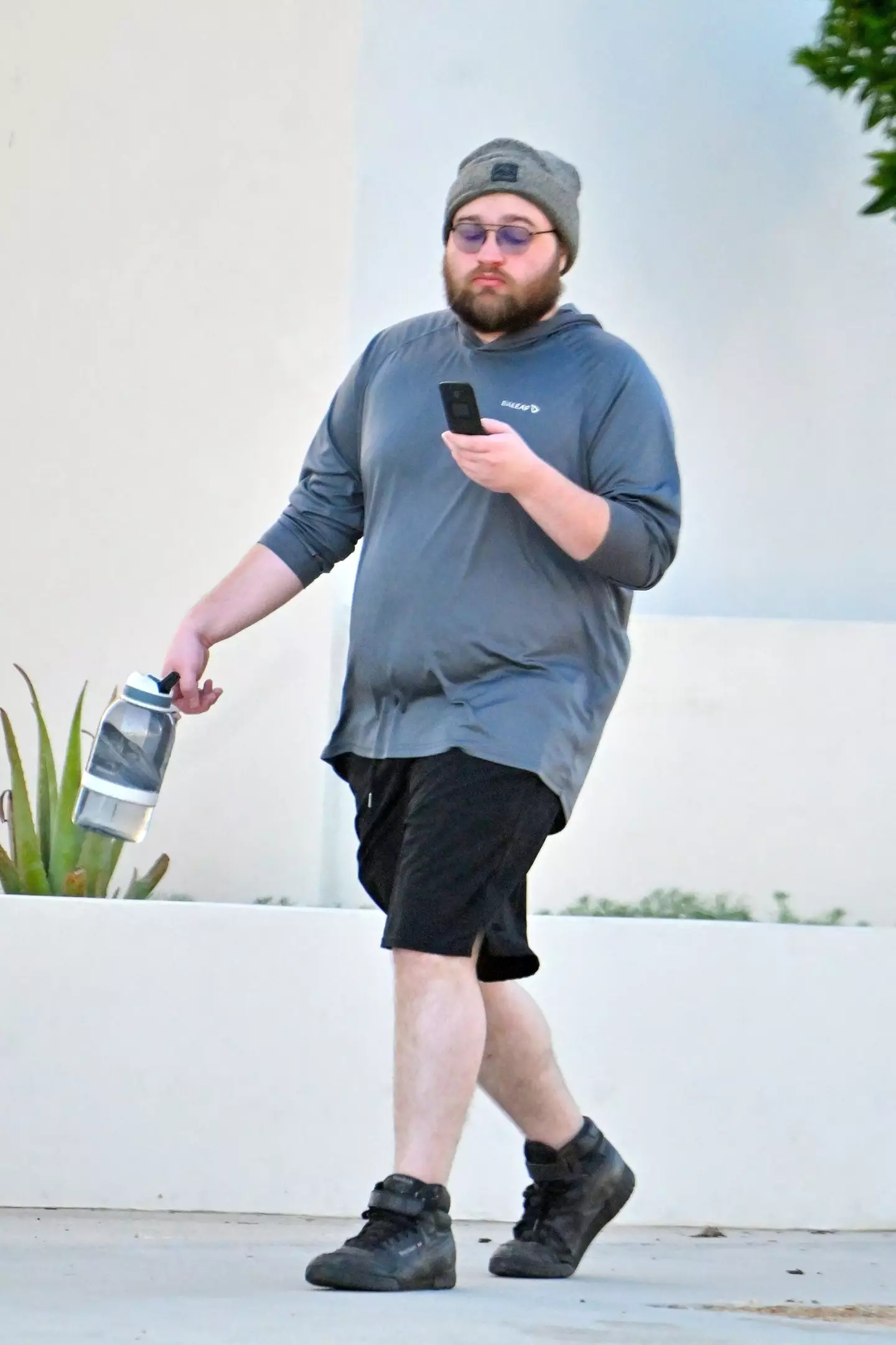 Angus T Jones out and about.