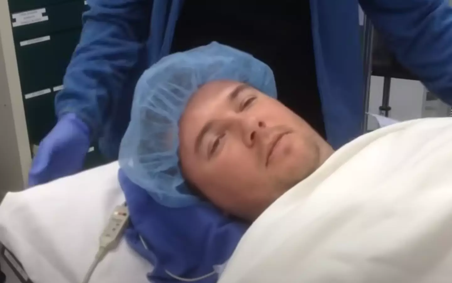 Nick after the anesthesia (YouTube/jynx2706)