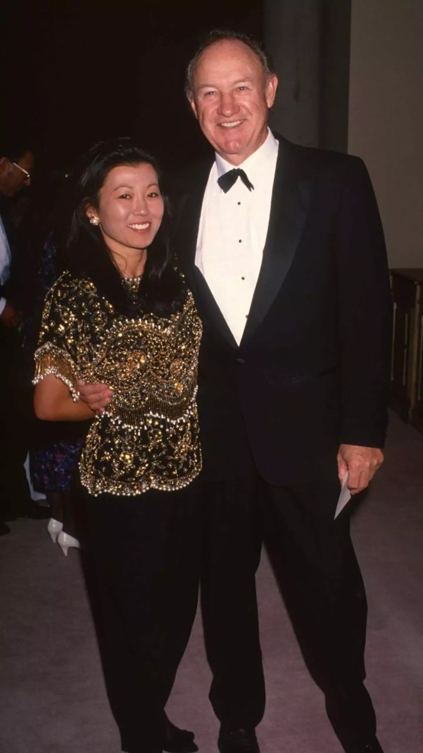 Betsy Arakawa and Gene Hackman pictured together back in 1991 (Ron Galella, Ltd./Ron Galella Collection via Getty Images)