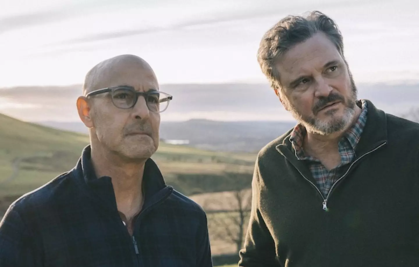 Stanley Tucci and Colin Firth played a gay couple in Supernova.