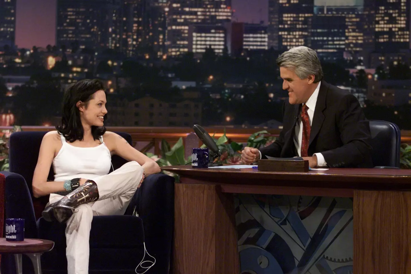 Jolie called him out for his remarks on The Tonight Show with Jay Leno in 2000.