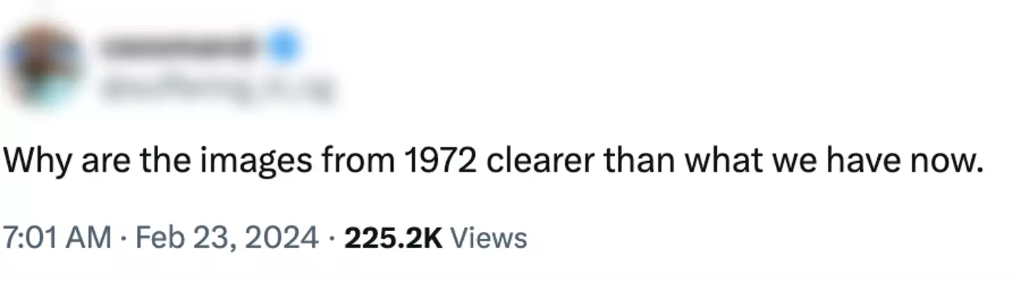 Viewers were left confused over the footage.