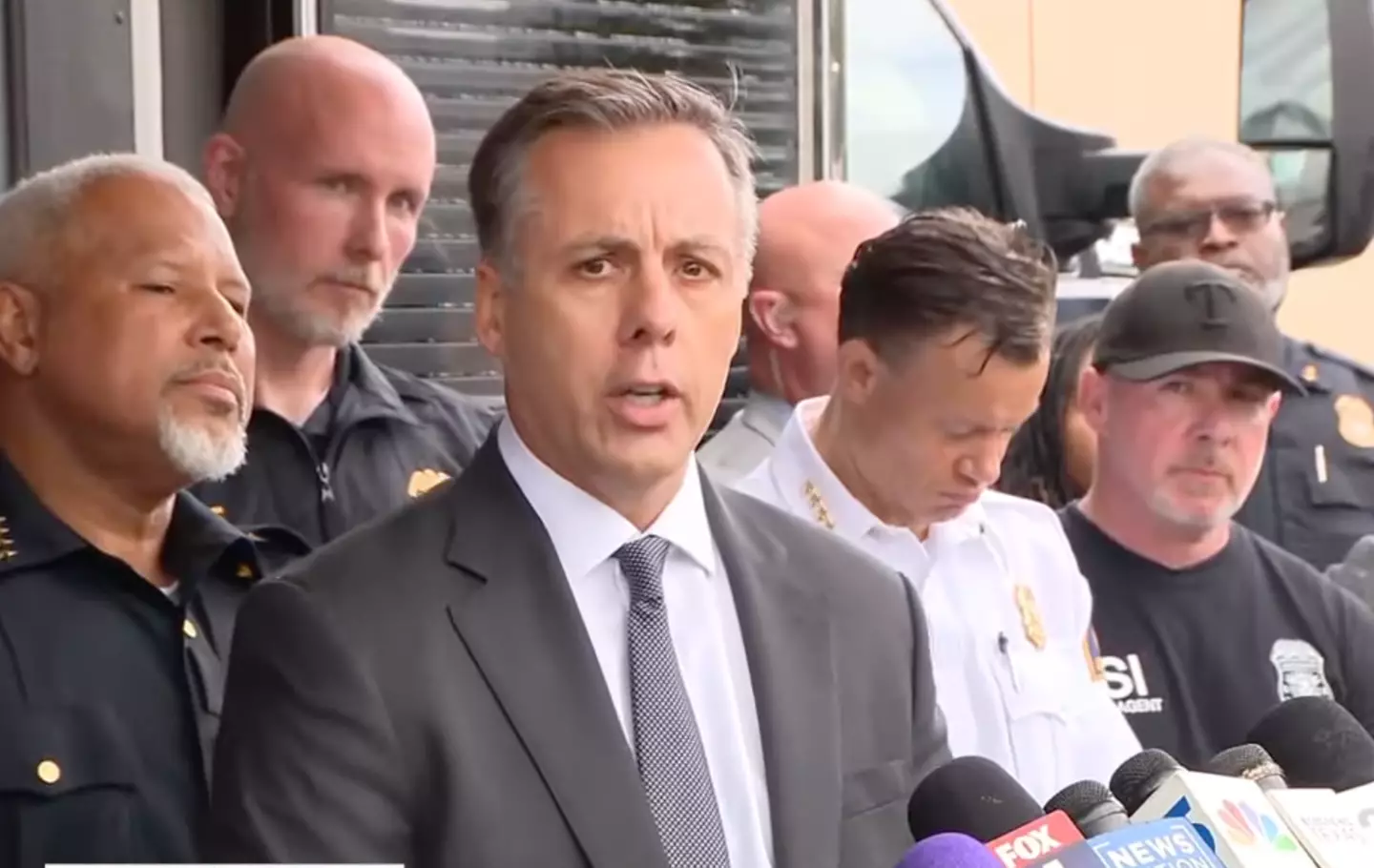 Special agent Joe Rothrock, of the FBI, provided an update on the shooting (YouTube/FOX 4 Dallas-Fort Worth)