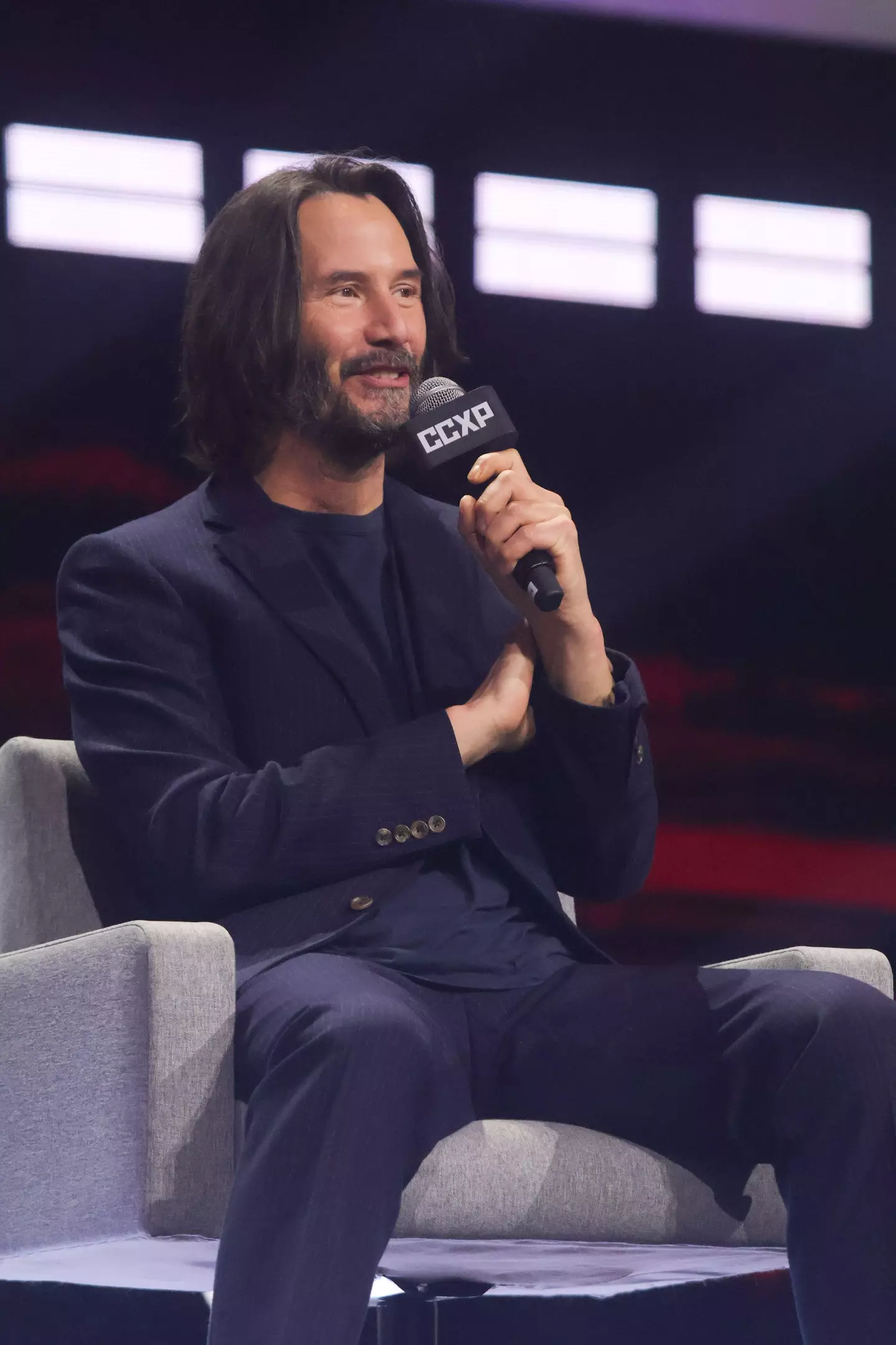Keanu said the new John Wick movie was tough work.