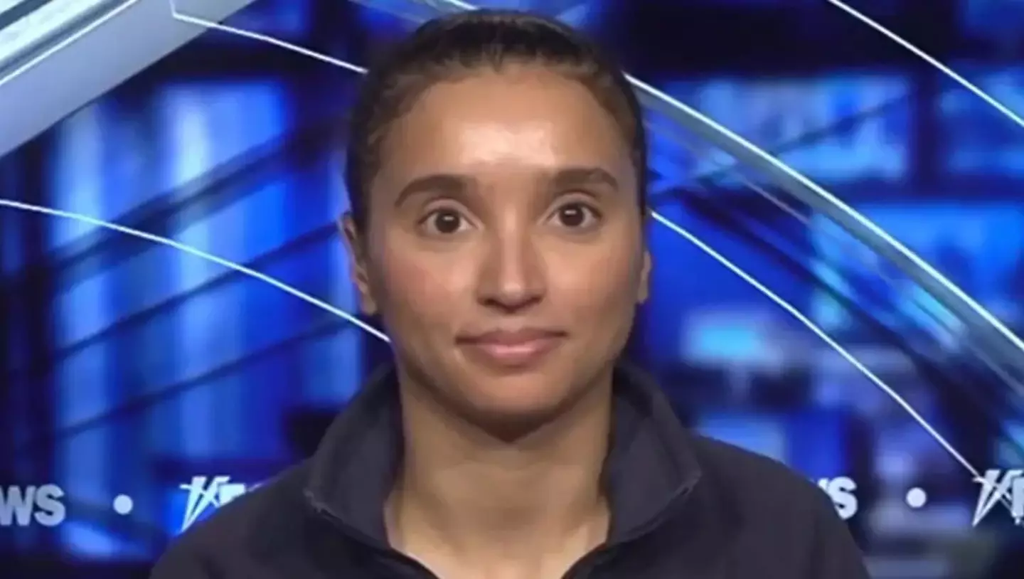 Turner admitted she didn't want to get 'hurt' during the fencing bout (Fox Digital)