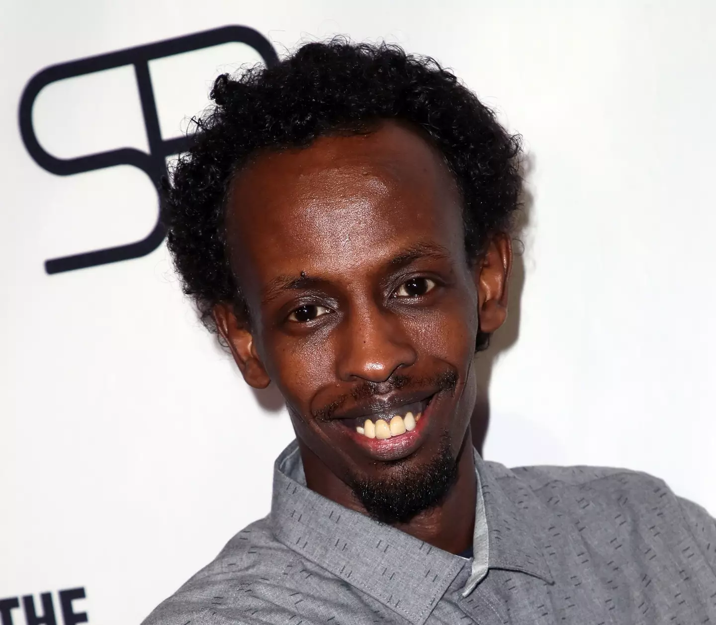 Barkhad Abdi at the premiere of The Pirates of Somalia.