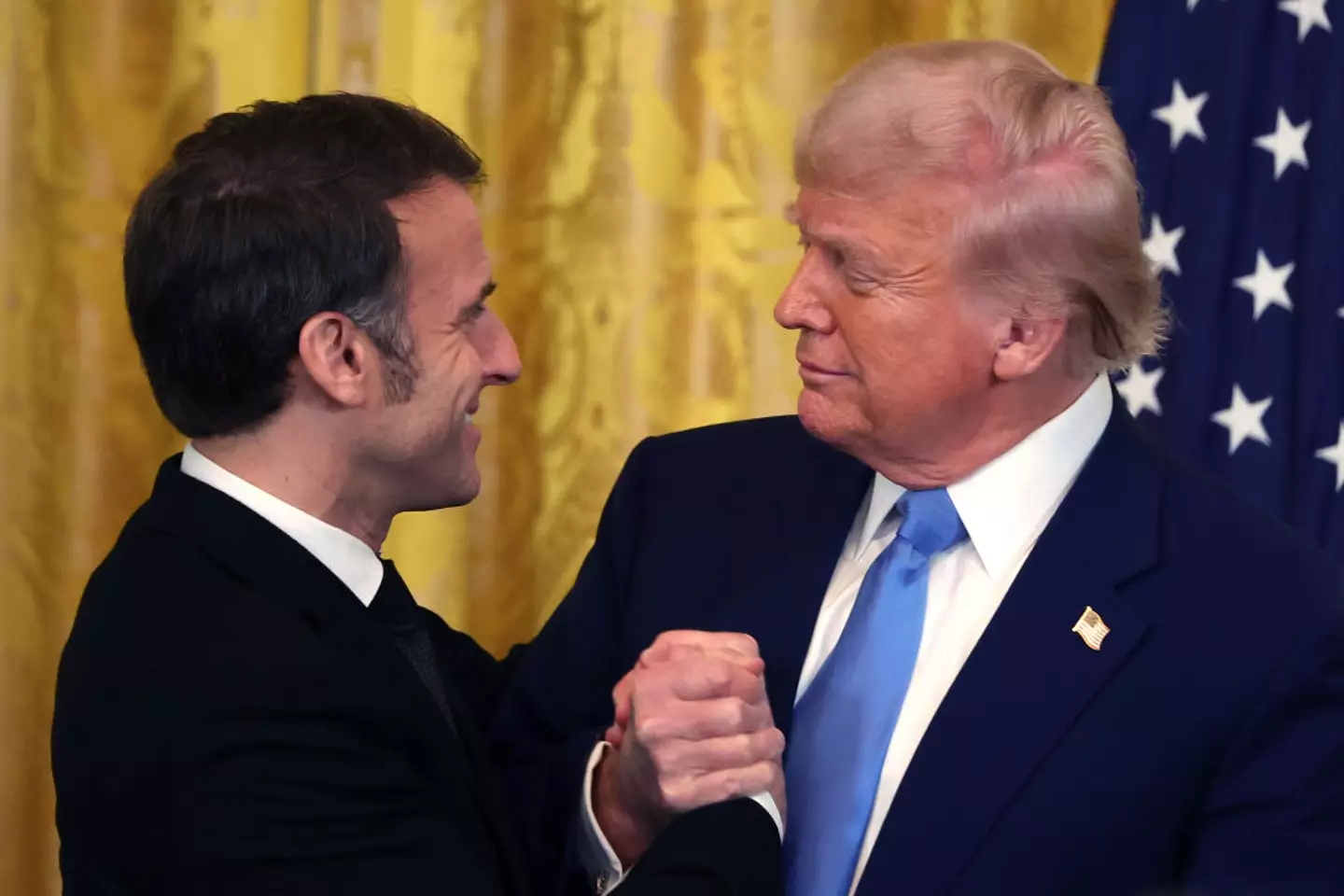 Donald Trump had some advice (Tasos Katopodis/Getty Images)