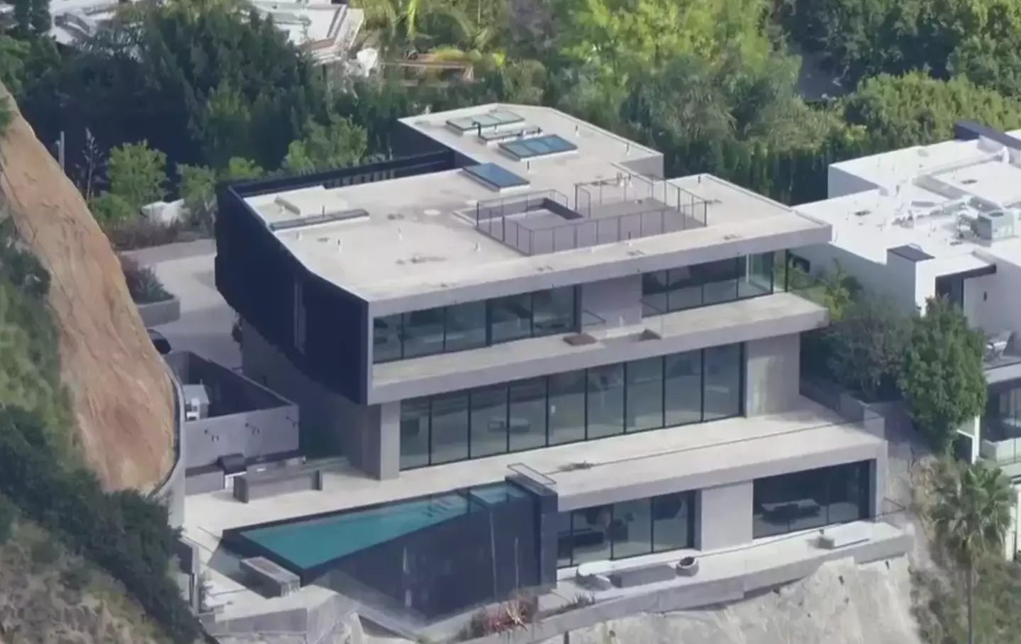 As well as the property in Malibu, Edwin Castro also purchased a $25.5 million Hollywood Hills house (Fox)