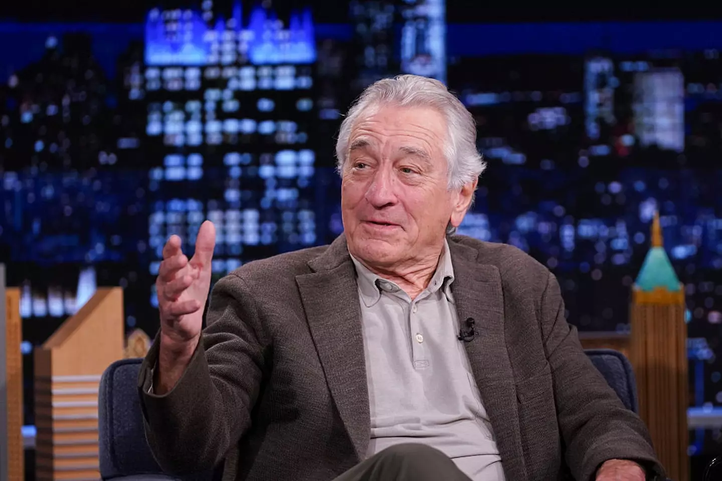 Robert De Niro paid homage to his grandson at the time of his death in 2023 (Rosalind O'Connor/NBC via Getty Images)