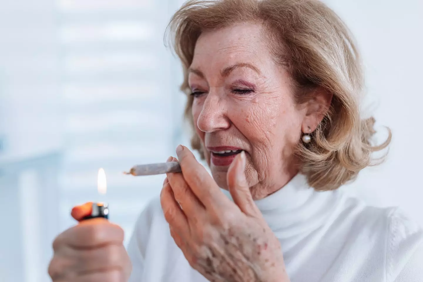 Older people are using cannabis more than ever (Getty Stock Images)