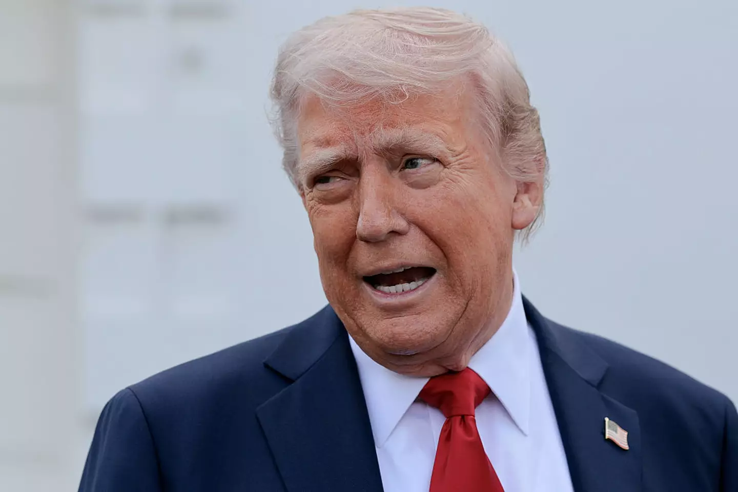 The Trump administration has said classified information has not been shared across the messaging platform, with Trump turning to point fingers at Signal for being 'defective' (Chip Somodevilla/Getty Images)