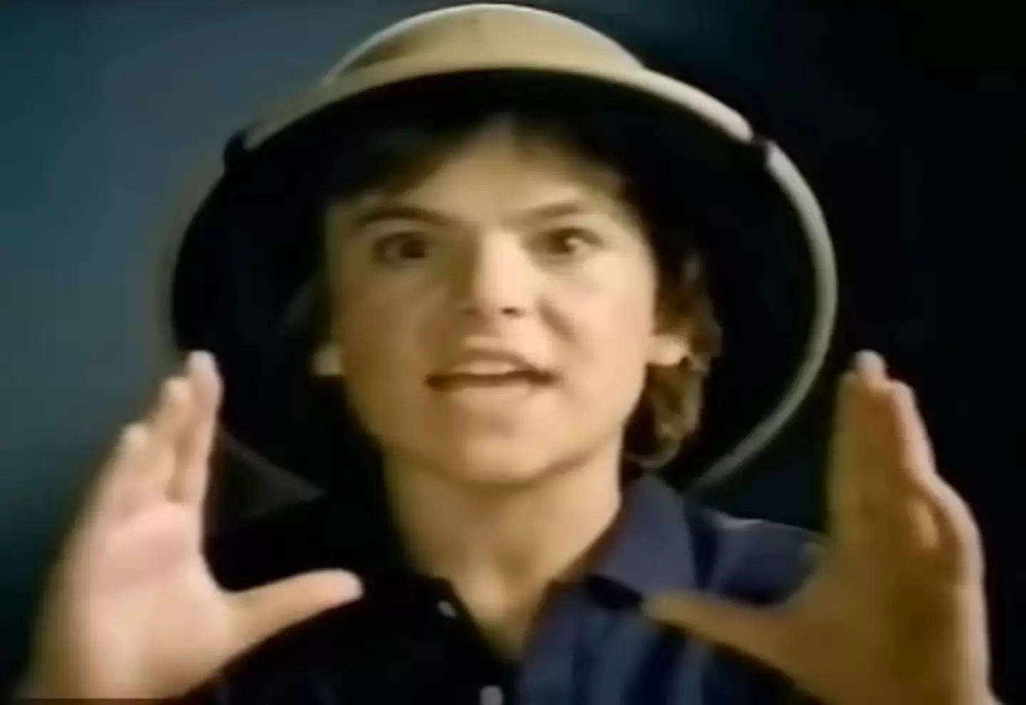 A young Jack Black in his first ever acting role, it wouldn't be the last time he'd wear that hat.
