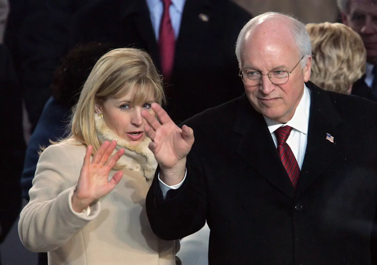 Cheney and his daughter Liz (Jamie Squire/Getty Images)
